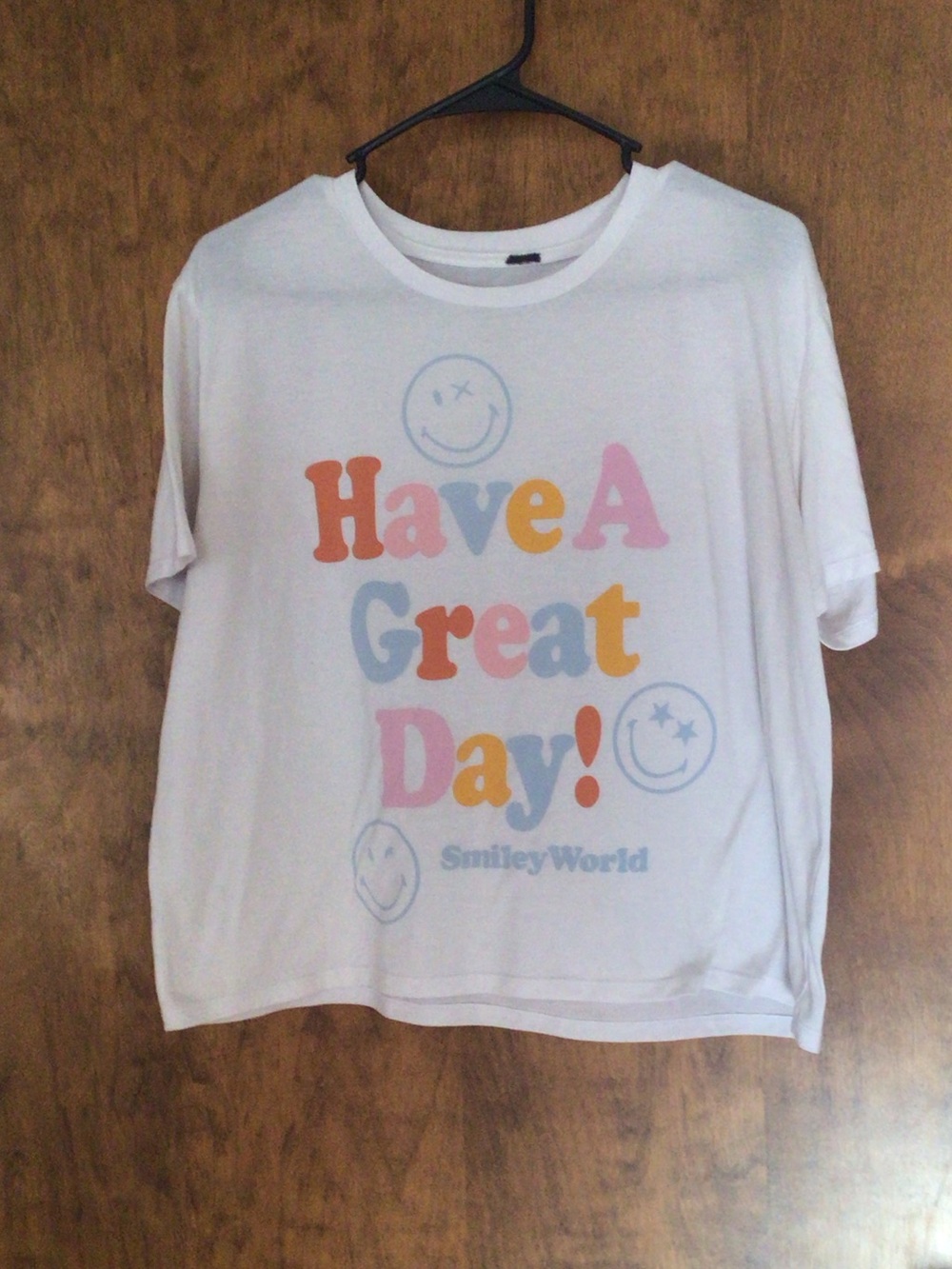 SmileyWorld White 'Have A Great Day!' Kids Graphic Tee